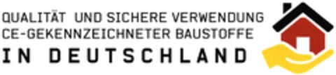 QUALITÄT UND SICHERE VERWENDUNG CE-GEKENNZEICHNETER BAUSTOFFE IN DEUTSCHLAND Logo (DPMA, 20.01.2016)