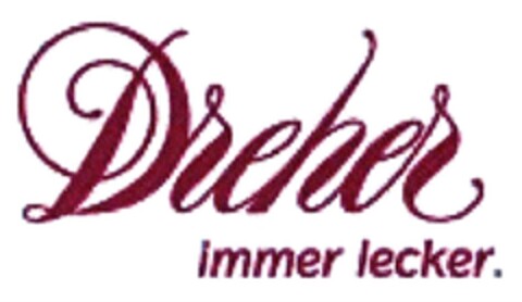 Dreher immer lecker. Logo (DPMA, 02/21/2018)