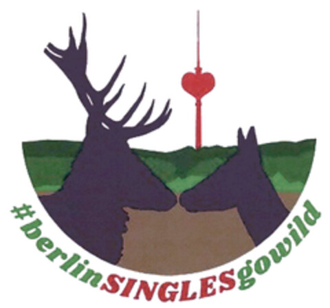 #berlinSINGLESgowild Logo (DPMA, 08.01.2020)