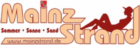 Mainz Strand Sommer · Sonne · Sand www.mainzstrand.de Logo (DPMA, 09/14/2020)