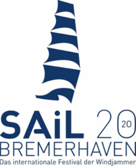 SAiL 2020 BREMERHAVEN Das internationale Festival der Windjammer Logo (DPMA, 11/13/2020)