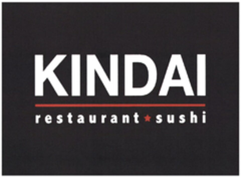 KINDAI restaurant * sushi Logo (DPMA, 09/02/2021)