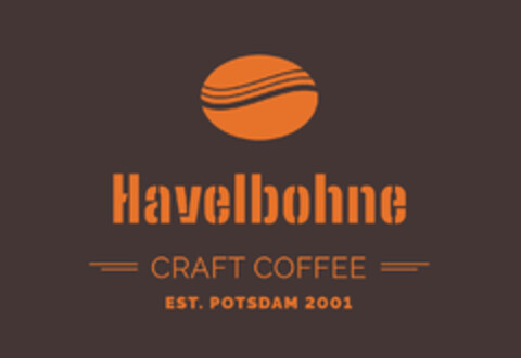 Havelbohne CRAFT COFFEE EST. POTSDAM 2001 Logo (DPMA, 01/27/2021)