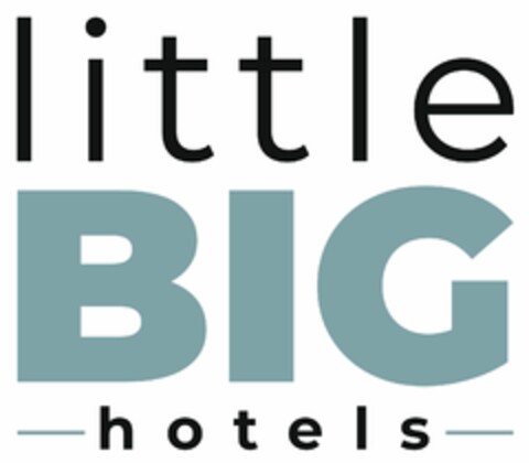 little BIG hotels Logo (DPMA, 18.04.2024)