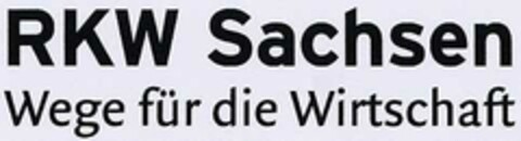 RKW Sachsen Wege für die Wirtschaft Logo (DPMA, 21.01.2002)