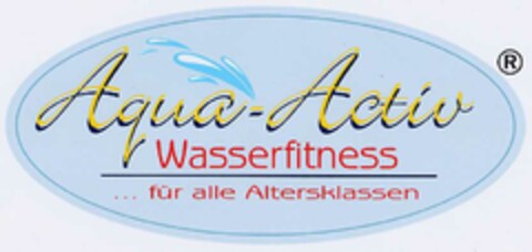 Aqua-Activ Wasserfitness ...für alle Altersklassen Logo (DPMA, 13.05.2002)