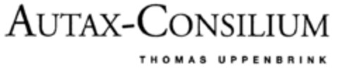 AUTAX-CONSILIUM THOMAS UPPENBRINK Logo (DPMA, 06/26/2002)