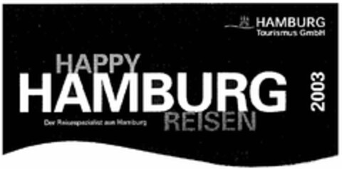 HAPPY HAMBURG REISEN Logo (DPMA, 25.04.2003)