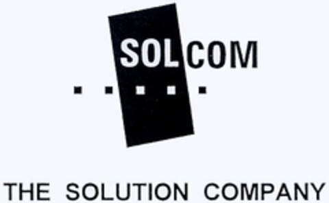 SOLCOM THE SOLUTION COMPANY Logo (DPMA, 29.09.2003)