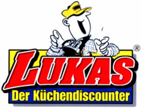 LUKAS Der Küchendiscounter Logo (DPMA, 23.11.2004)