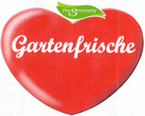 the greenery Gartenfrische Logo (DPMA, 13.01.2005)