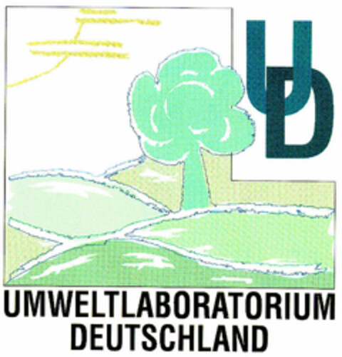 UD UMWELTLABORATOIUM DEUTSCHLAND Logo (DPMA, 11.11.1994)