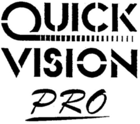 QUICK VISION PRO Logo (DPMA, 12/05/1994)