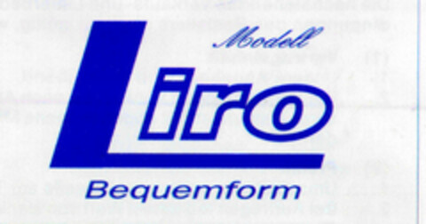 Liro Logo (DPMA, 02/18/1995)