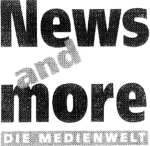 News and more DIE MEDIENWELT Logo (DPMA, 19.09.1995)