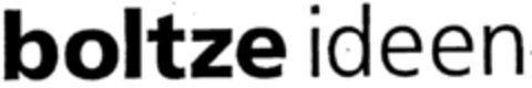 boltze ideen Logo (DPMA, 05/07/1996)