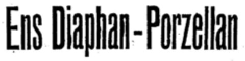 Ens Diaphan-Porzellan Logo (DPMA, 04/23/1998)