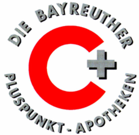 DIE BAYREUTHER PLUSPUNKT - APOTHEKEN Logo (DPMA, 04.01.1999)