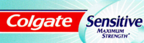 Colgate Sensitive MAXIMUM STRENGTH Logo (DPMA, 27.10.1999)