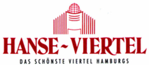 HANSE-VIERTEL DAS SCHÖNSTE VIERTEL HAMBURGS Logo (DPMA, 11/05/1999)