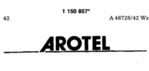 AROTEL Logo (DPMA, 28.07.1989)