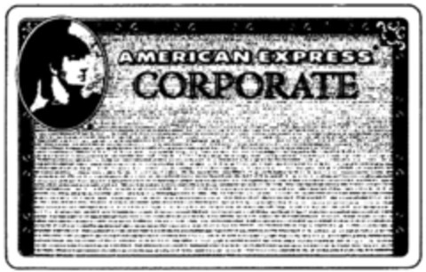 AMERICAN EXPRESS CORPORATE Logo (DPMA, 17.01.1991)