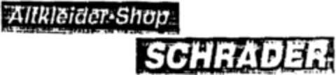 Altkleider-Shop SCHRADER Logo (DPMA, 04.03.1994)