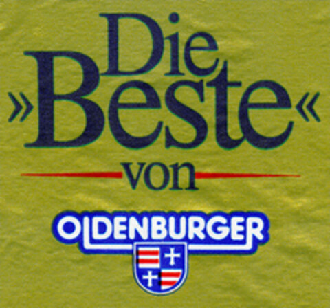 Die >Beste< von OLDENBURGER Logo (DPMA, 08/16/1983)