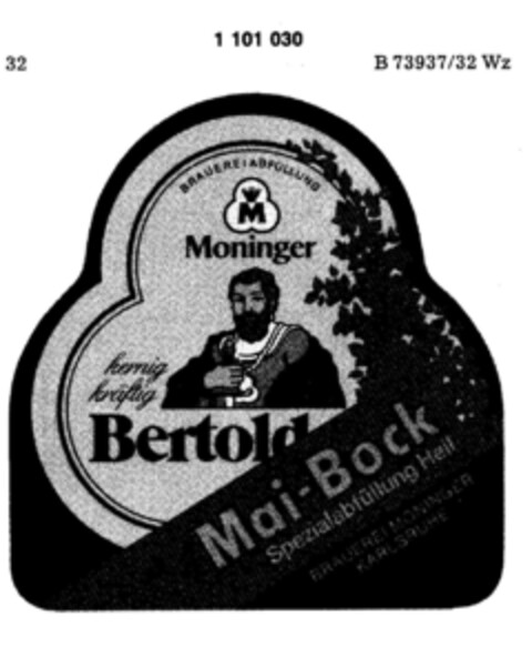 Moninger Bertold Mai-Bock Logo (DPMA, 11.02.1984)