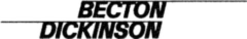 BECTON DICKINSON Logo (DPMA, 10.11.1987)