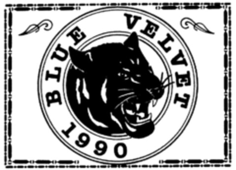 BLUE VELVET 1990 Logo (DPMA, 16.05.1991)