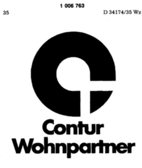 Contur Wohnpartner Logo (DPMA, 22.06.1979)