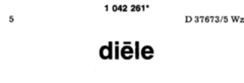 diele Logo (DPMA, 16.08.1982)