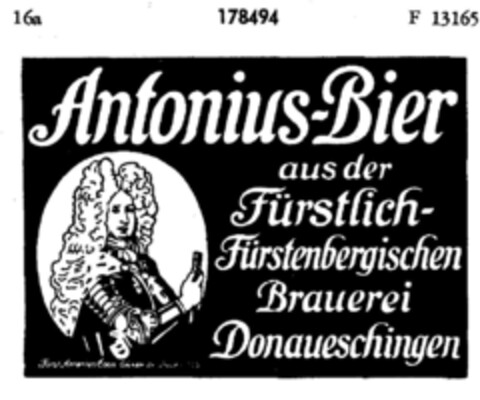 Antonius-Bier Logo (DPMA, 30.05.1913)