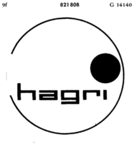 hagri Logo (DPMA, 20.02.1965)