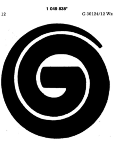 G Logo (DPMA, 01/28/1983)