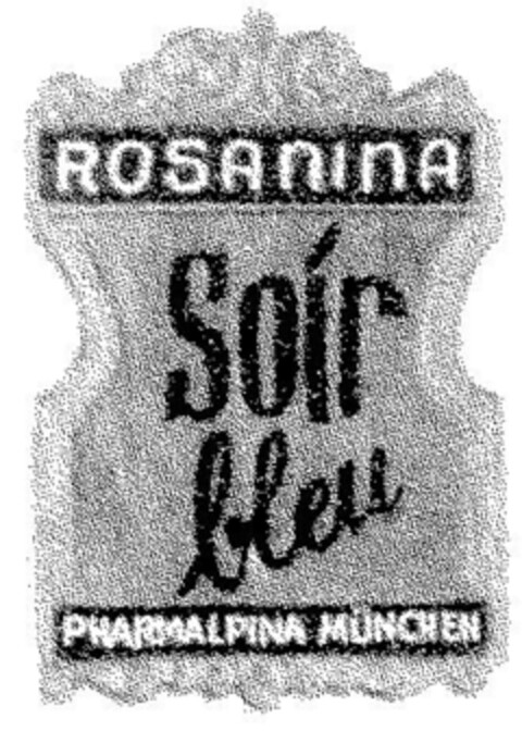 ROSANINA Soir bleu Logo (DPMA, 11.08.1953)