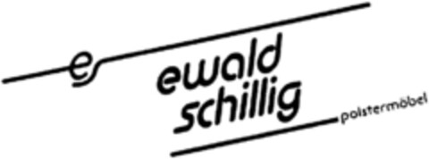 ewald schillig polstermöbel Logo (DPMA, 04/08/1992)