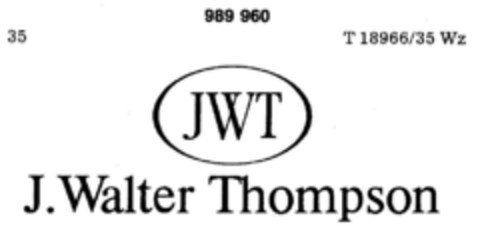 JWT Logo (DPMA, 04/02/1979)