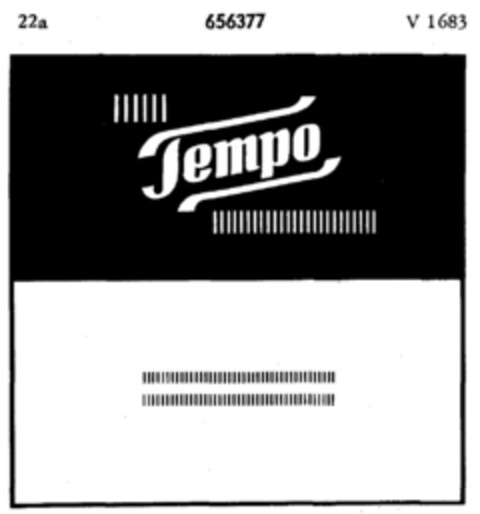 Tempo Logo (DPMA, 10.02.1953)