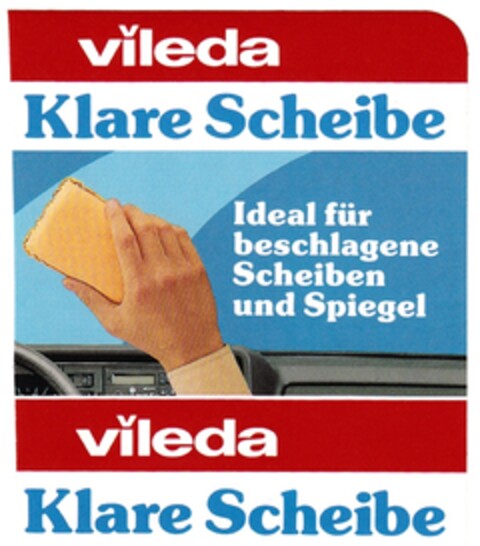 vileda Klare Scheibe Logo (DPMA, 13.05.1988)