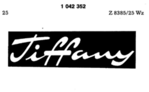 Tiffany Logo (DPMA, 26.03.1982)