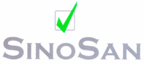 SINOSAN Logo (DPMA, 27.04.2000)