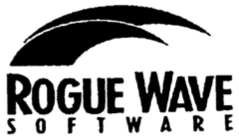 ROGUE WAVE SOFTWARE Logo (DPMA, 12/19/2000)