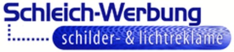 Schleich-Werbung schilder- & lichtreklame Logo (DPMA, 19.03.2008)