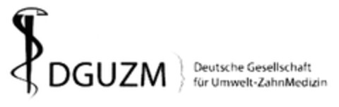 DGUZM Deutsche Gesellschaft für Umwelt-ZahnMedizin Logo (DPMA, 16.01.2009)