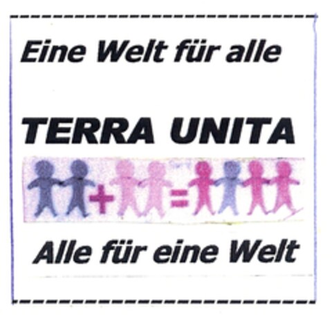 Eine Welt für alle TERRA UNITA Alle für eine Welt Logo (DPMA, 12.03.2009)