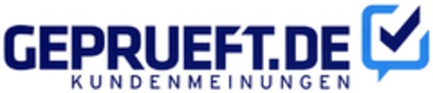 GEPRUEFT.DE KUNDENMEINUNGEN Logo (DPMA, 11/16/2011)