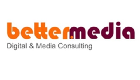 better.media Digital & Media Consulting Logo (DPMA, 10.03.2015)