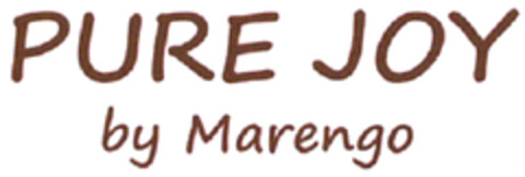 PURE JOY by Marengo Logo (DPMA, 27.09.2019)